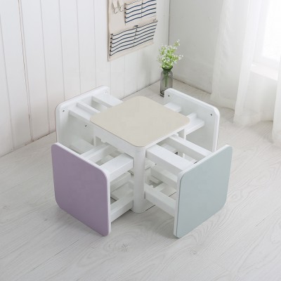 High quality 5 in 1 Rubik's Cube stool for children bedroom living room ottoman