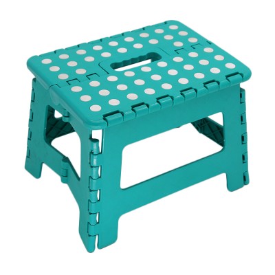 China supplier Home furniture colorful design plastic folding step children chair stool for study