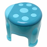 Home Ottoman colorful ladybird design baby children lightweight stool for indoor and outdoor sitting