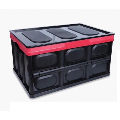 Wholesale New product useful design home furniture& car use plastic folding storage box foldable case