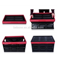 Manufacturer supply hot sale plastic folding storage box case chest