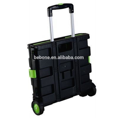 Multi-function collapsible cart with wheels/shopping trolley