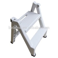 Manufacturer supply hot sale plastic folding step stool foldable ladder