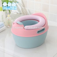 Wholesale separable full use plastic baby toilet chair with sponge seat