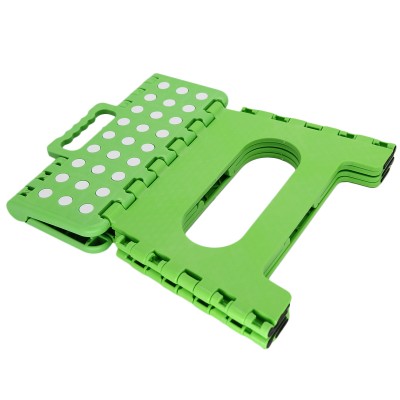 cheap mini Plastic Foot Folding Step Stool with Handle,  Portable Collapsible Small  for Kids and Adults - Use in The Kitchen