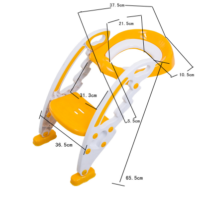 Plastic folding kids BABY toilet step stool armchair