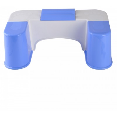 Toilet Stool Plastic Squatting Fits All Toilets and Bathroom Squat Potty Position Help Relieve Constipation