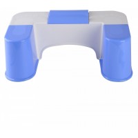 Toilet Stool Plastic Squatting Fits All Toilets and Bathroom Squat Potty Position Help Relieve Constipation