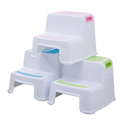 baby two step home furniture bath colorful design plastic toilet stool bathroom plastic kids chair