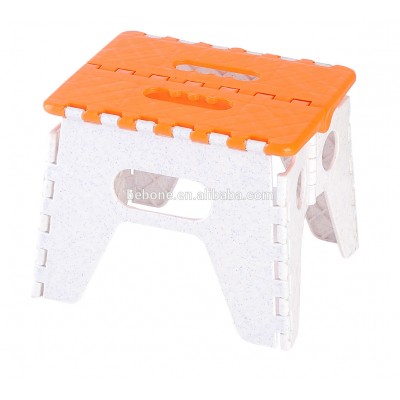 cheap mini Plastic Foot Folding Step Stool with Handle,  Portable Collapsible Small  for Kids and Adults - Use in The Kitchen